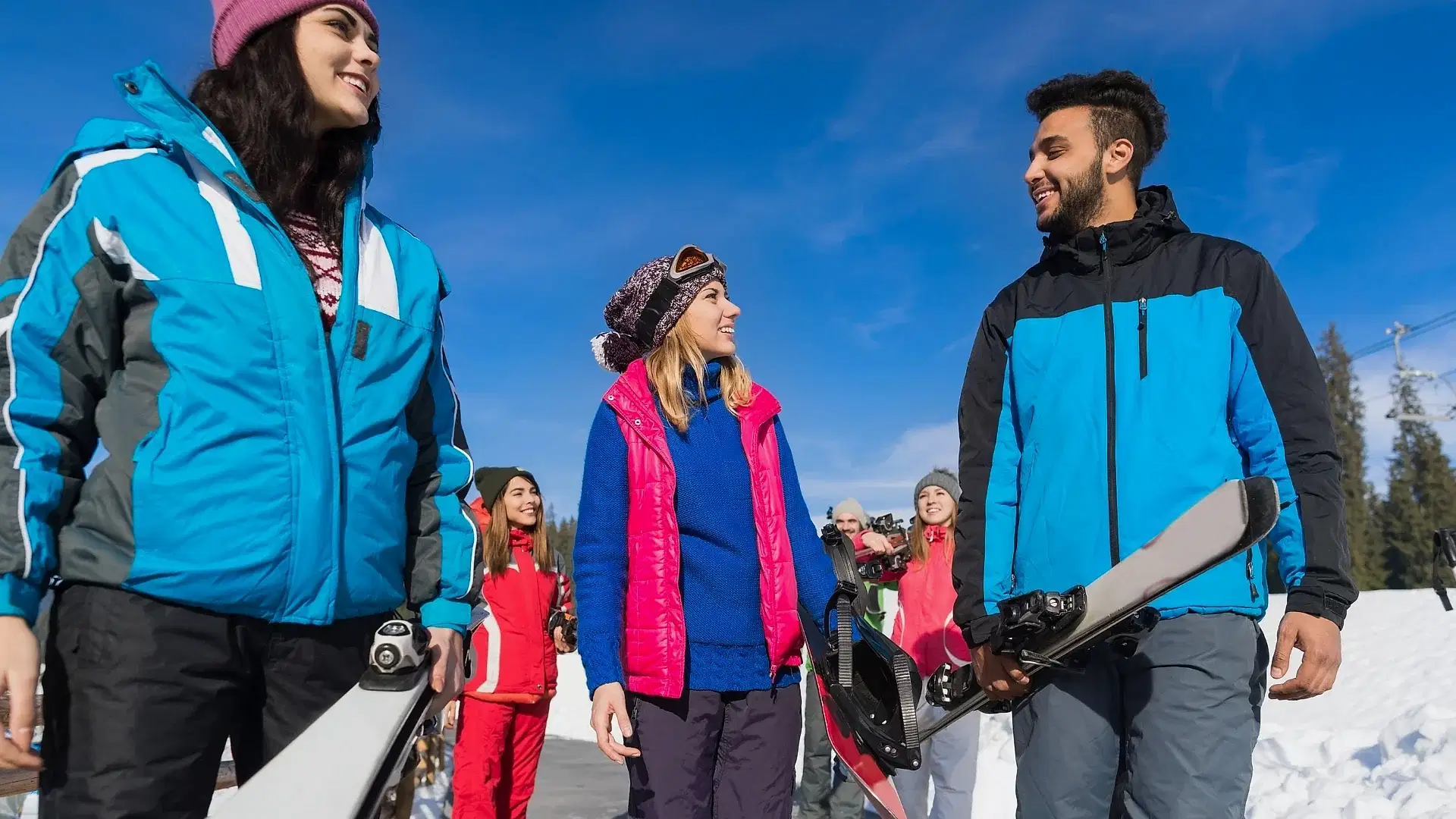 gruplar için kayak dersi kayseri